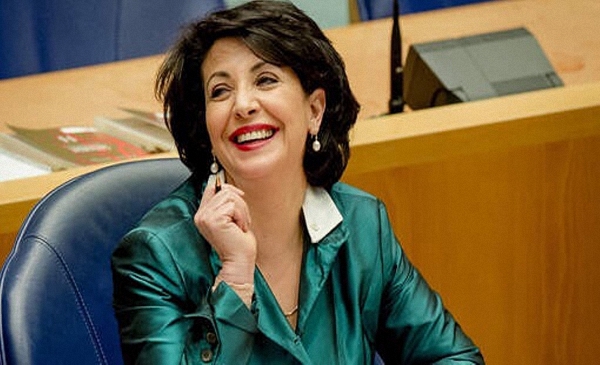Khadija Arib, NL- Meclis baskanligina seçildi.