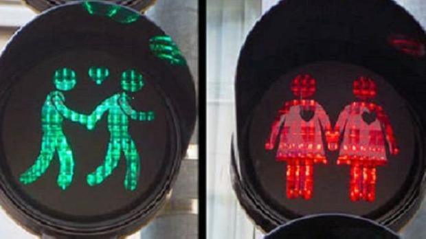 Hollanda’da eşcinseller için trafik ışığı geliyor