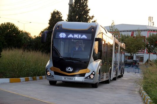 290 kişilik Yerli metrobüs Bursa’da üretildi!