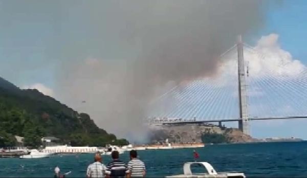 IST: 3. Köprü Yakınlarında Yangın paniği