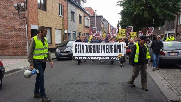 Gent-Belçika: Avrupa’da Türkiye’yi istemiyoruz