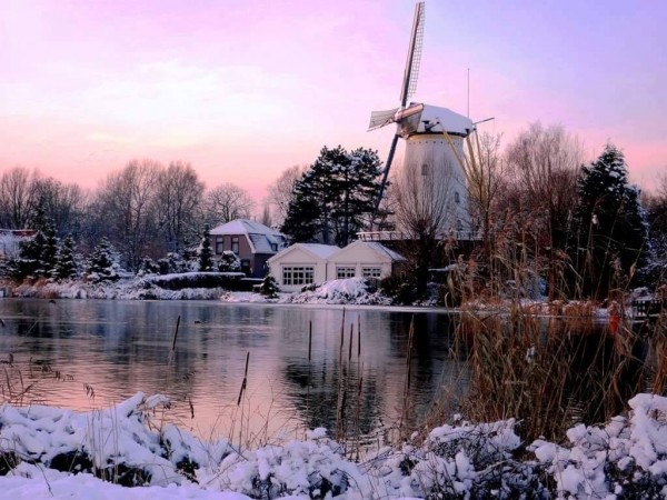 Hollanda’ya Ocak Soğuğu Kasım ayında Geldi -2 Derece!