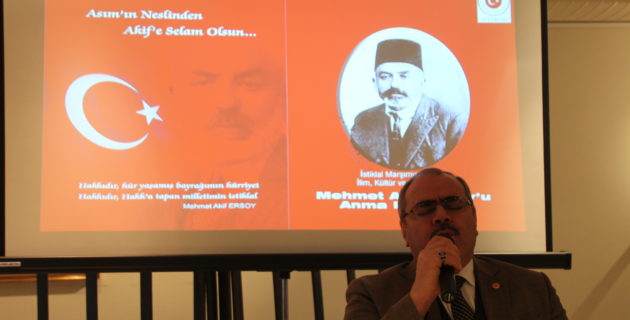 Mehmet Akif Ersoy Sayğı ile Anıldı