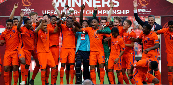 U17 Avrupa Şampiyonu Hollanda!