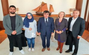 Hollanda Türk Federasyonu Belediye başkanlarını ziyaret ediyor