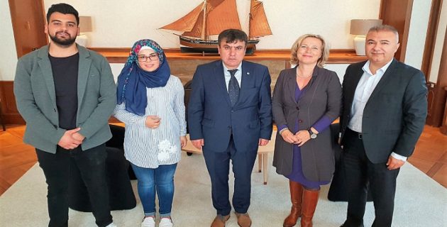 Hollanda Türk Federasyonu Belediye başkanlarını ziyaret ediyor