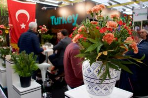 Haarlem’de’de Çiçekçilik Ticareti Fuarı’nda Türk Standına Yoğun İlgi