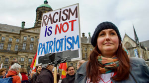 Hollanda’da ırkçılığa ve ayrımcılığa karşı gösteri