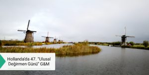Hollanda’da 47. “Ulusal Değirmen Günü” – Kinderdijk