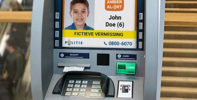 Hollanda’daki ATM’ler, Kayıp Çocuk Uyarıları Göstermeye Başladı