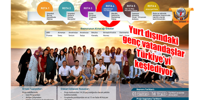 Yurt Dışındaki Genç Vatandaşlar Türkiye’yi Keşfediyor
