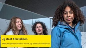 Amsterdam Belediyesi’nden kadın tacizi ve şiddetine karşı kampanya