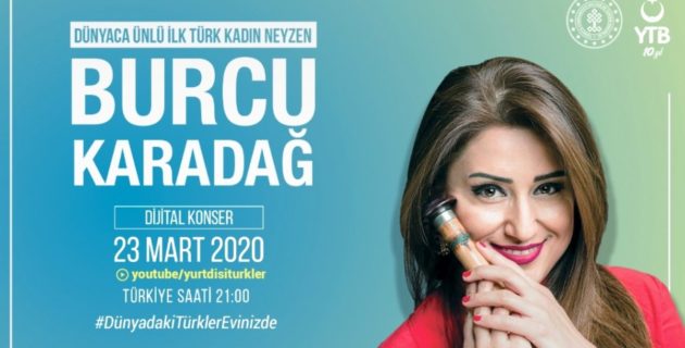 YTB’den, Korona virüs nedeniyle evinde kalan Türk vatandaşlarına dijital moral konserleri