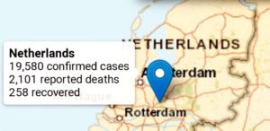 Hollanda’da ölü sayisinda rekor, son 24 saatte 234 kisi öldü