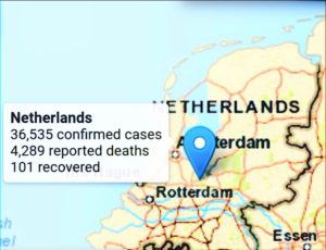 Hollanda’da son 24 saatte koronavirüsten 112 ölüm