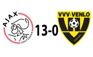 Ajax, deplasmanda VVV-Venlo’yu 13-0 mağlup etti