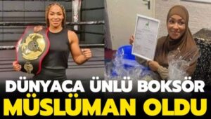 Hollandalı Kadın boksör Ruby Jesiah Mesu Müslüman oldu