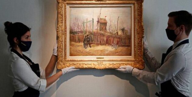 Van Gogh’un özel koleksiyondaki Montmartre resmi ilk defa görüntülendi