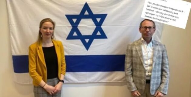Hollanda’da belediye sarayında Filistin bayrağı yasak, Temsilciler Meclisi’nde ise İsrail bayrağı serbest