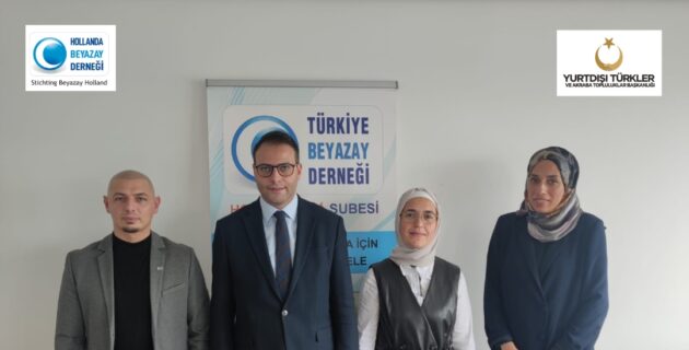 Türkiye Cumhuriyeti YTB Hollanda Beyazay Derneğimizi ziyaret etti.
