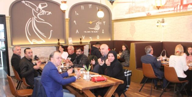 Semazen Restorant Basın Emekçilerine ve Dostlarına iftar yemeği verdi