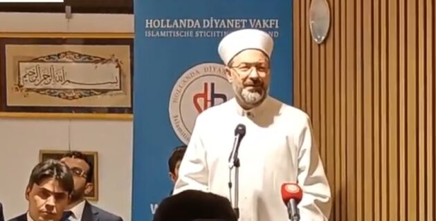 Diyanet İşleri Başkanı Erbaş, Hollanda’da 2 Camii açılışı yaptı 