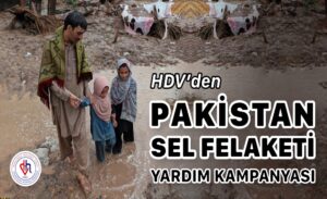HDV’den Pakistan Sel Felaketi Yardım Kampanyası