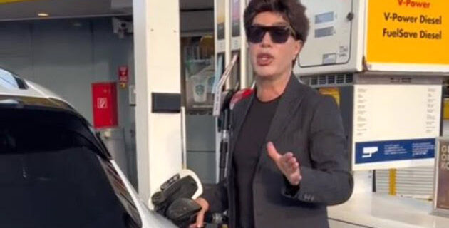 Hollanda’daki benzinlikten video paylaşan Yılmaz Morgül’den ilginç sözler: Pompacı oldum