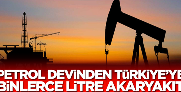 Petrol devinden Türkiye’ye binlerce litre akaryakıt bağışı! ‘Helal olsun’ dedirttiler
