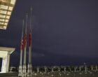 Milli yas ilanının ardından tüm Türkiye’de bayraklar yarıya indirildi