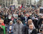 Amsterdam’da Gazze’ye destek gösterisi düzenlendi