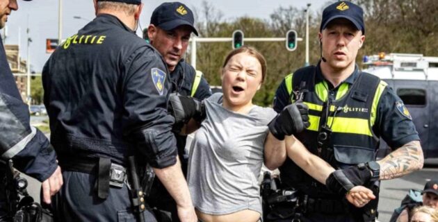 Greta Thunberg Hollanda’da gözaltına alındı